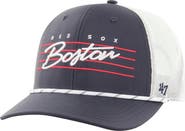 '47 Men's '47 Navy Boston Red Sox Downburst Trucker Adjustable Hat