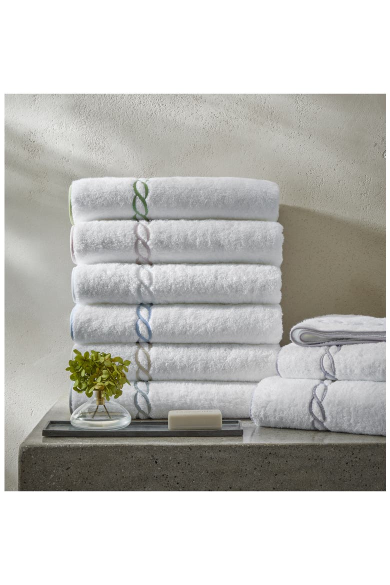 Classic Chain Wash Cloth, Alternate, color, IVORY