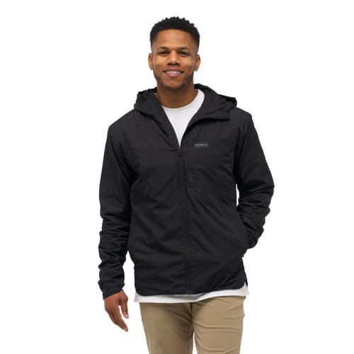 Nomatic Outset Hooded Water Resistant Travel Jacket In Black