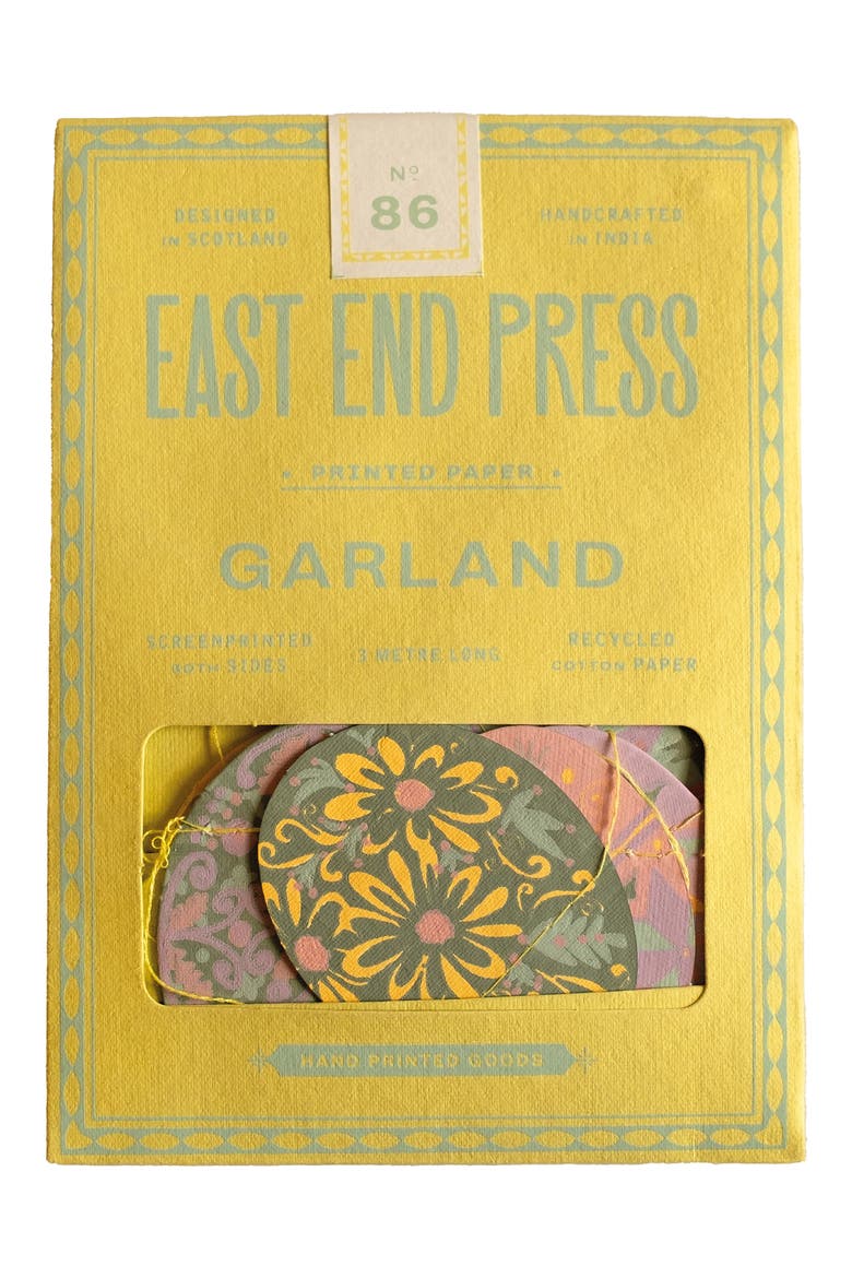 No. 87 Egg Hunt Garland, Alternate, color, NO COLOR