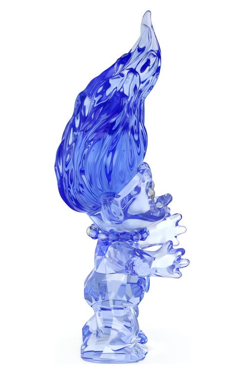 Swarovski Good Luck Crystal Troll In Blue