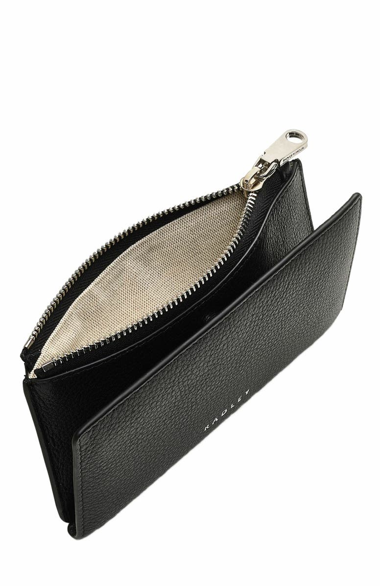 Radley Coin Street Medium Ziptop Wallet, Alternate, color, Black
