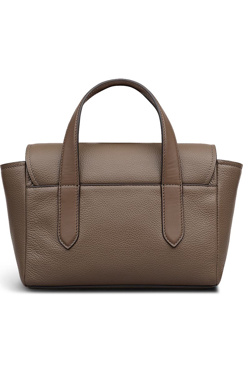 Radley Mayfair Lane Small Flapover Satchel Bag, Alternate, color, Coffee