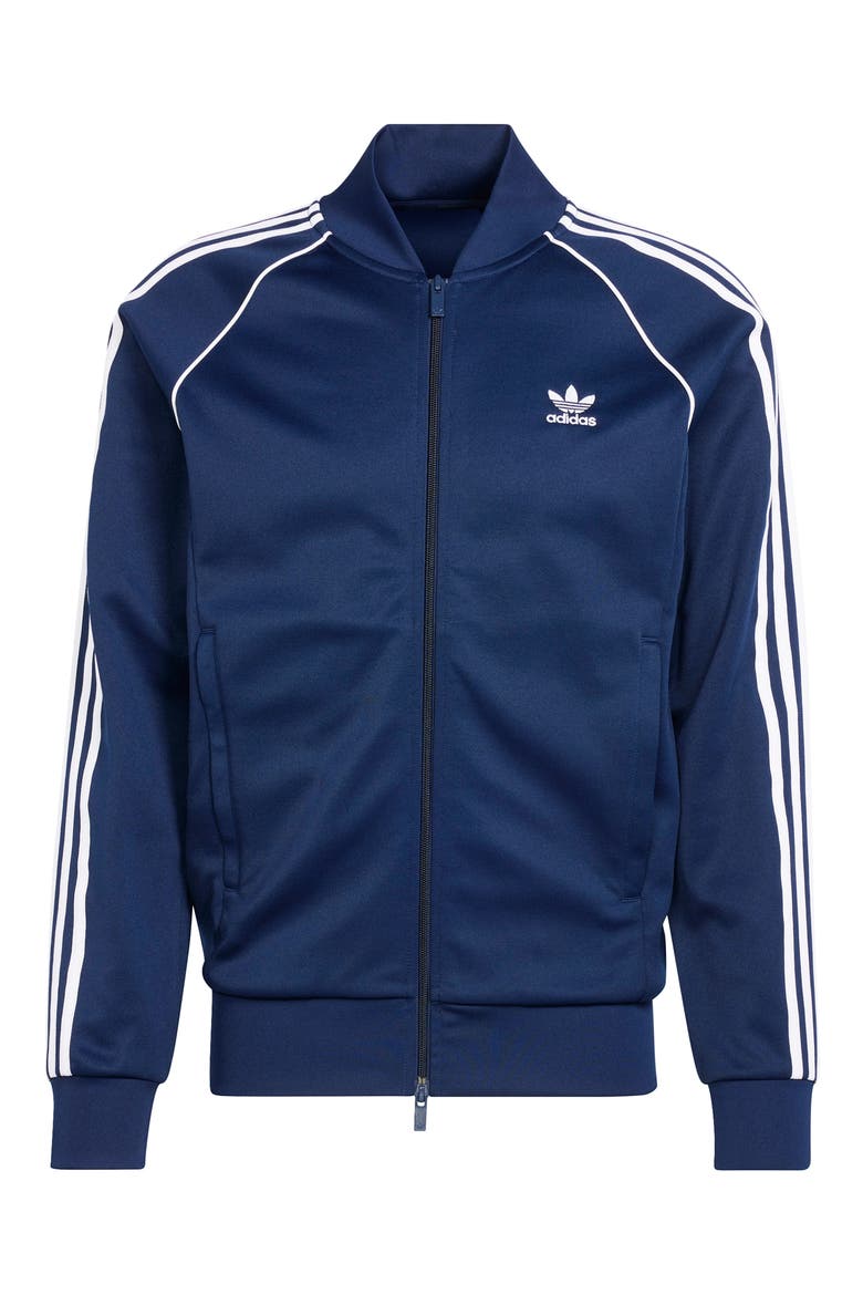 Adicolor Superstar Track Jacket, Alternate, color, NIGHT INDIGO