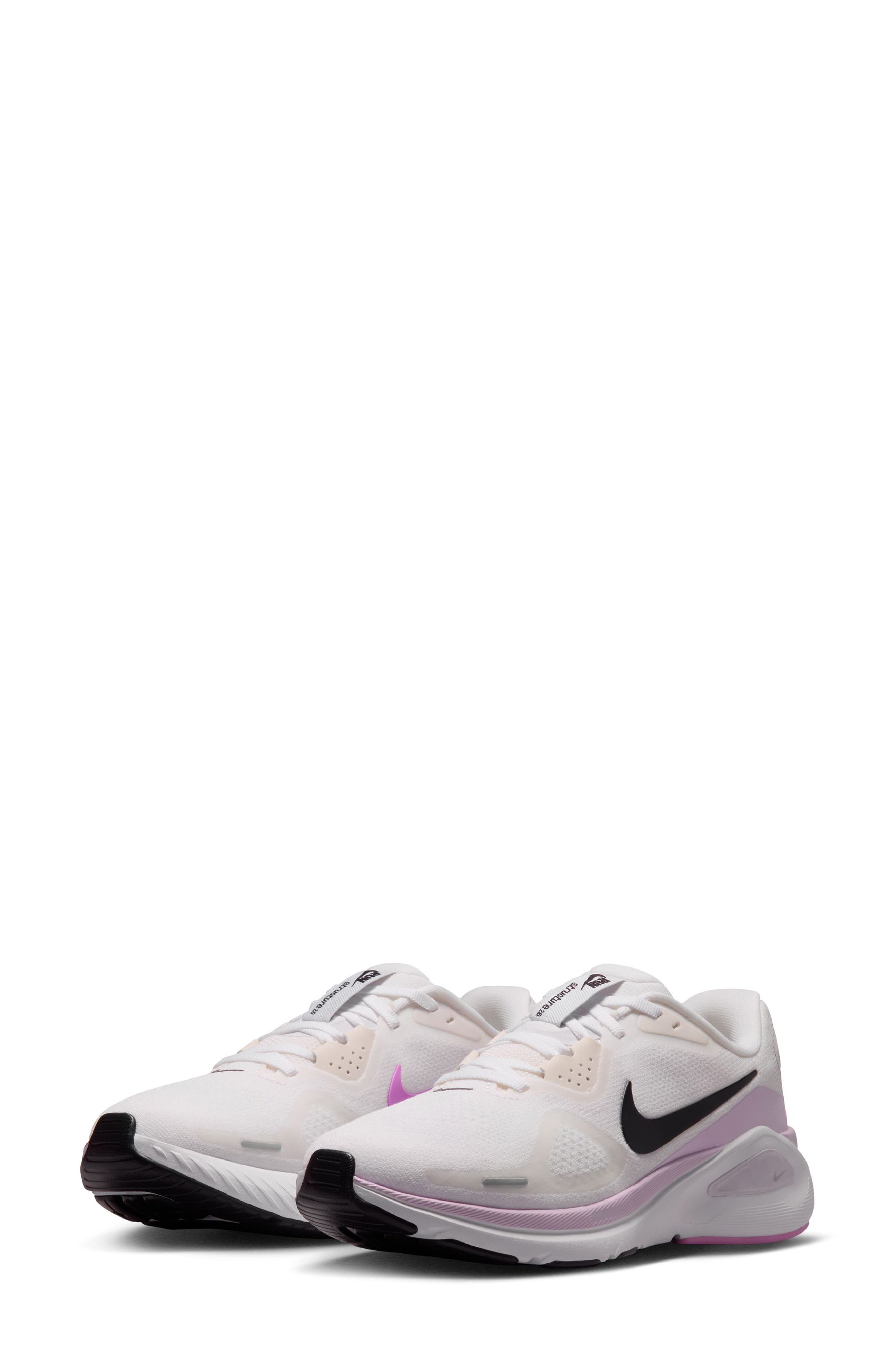 Structure 26 Running Shoe, Main, color, 107 WHITE/BLACK