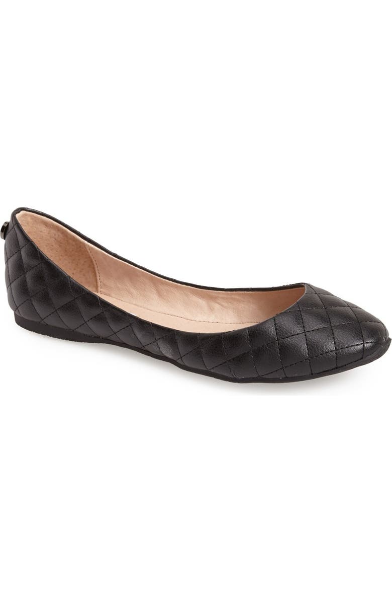 Steve Madden 'Kwiltt' Quilted Ballet Flat, Main, color,