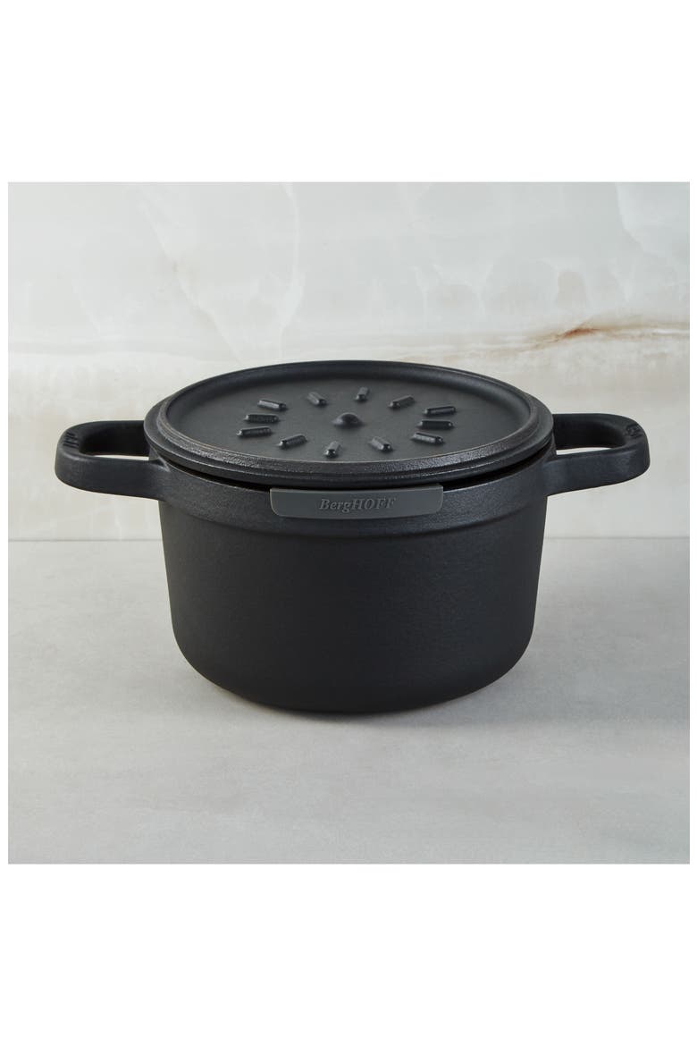 Leo Graphite 4-Piece Cookware Set, Alternate, color, BLACK