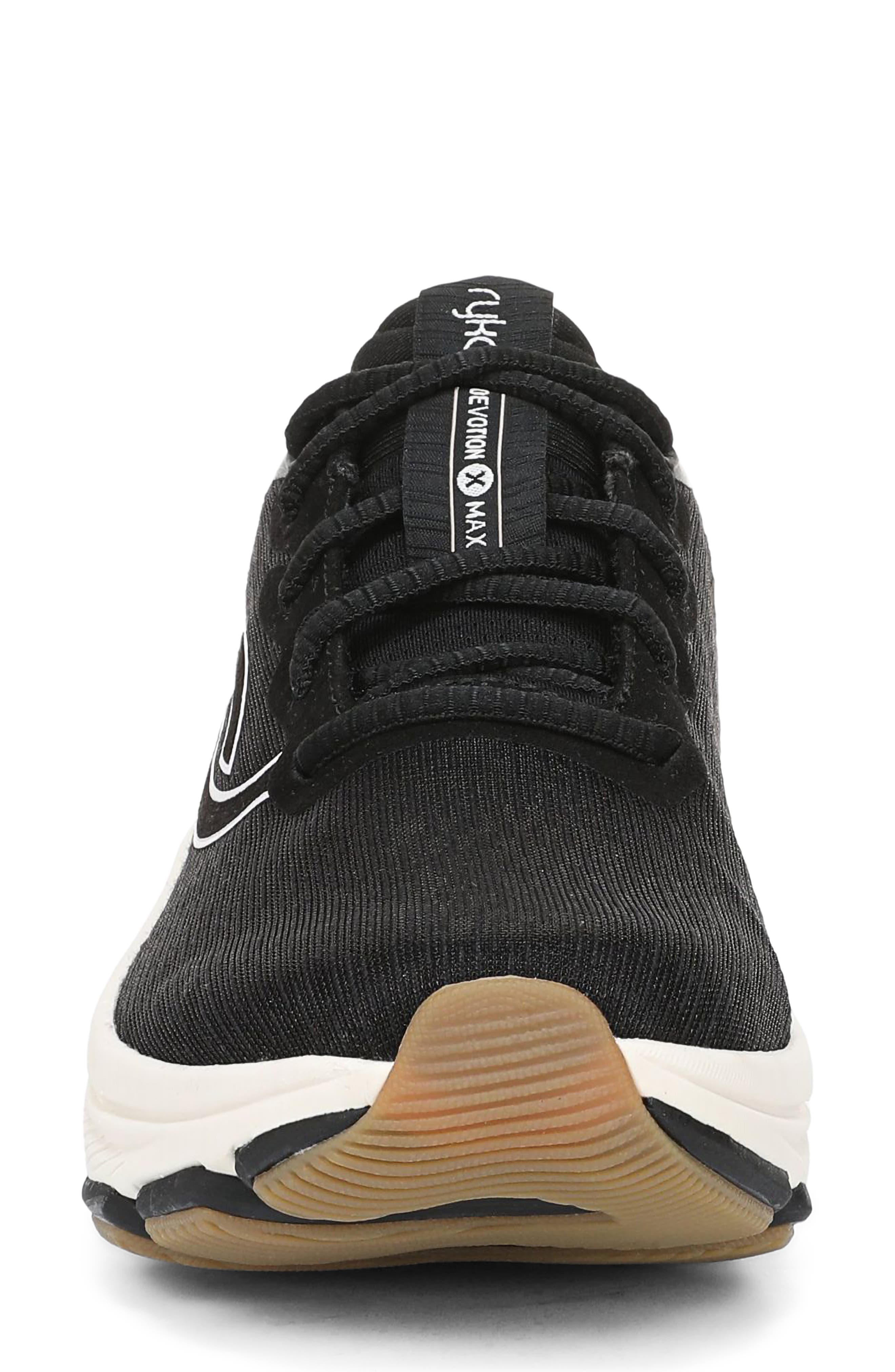 Rykä Devotion X Max 2 Walking Sneaker, Alternate, color, Black/ White
