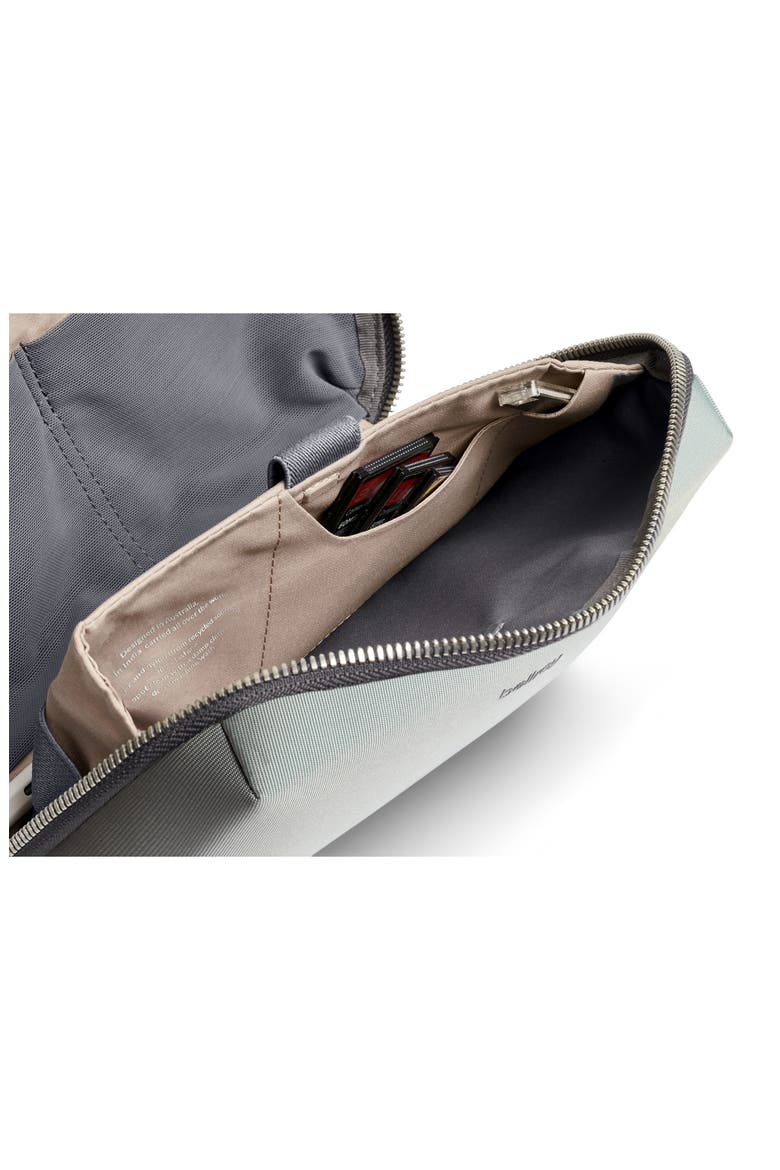 Water Resistant Recycled Polyester & Recycled Nylon Tech Case, Alternate, color, EUCALYPTUS