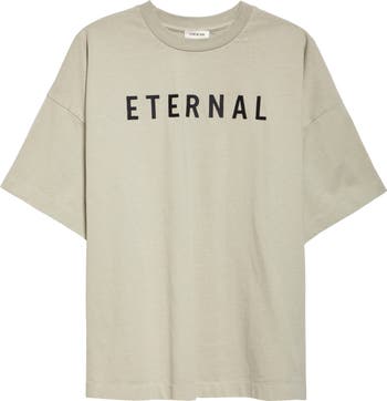 FEAR OF GOD Eternal 刺繍/ESSENTIALS半袖Tシャツ Fear of God Eternal Embroidered T-Shirt | Nordstrom
