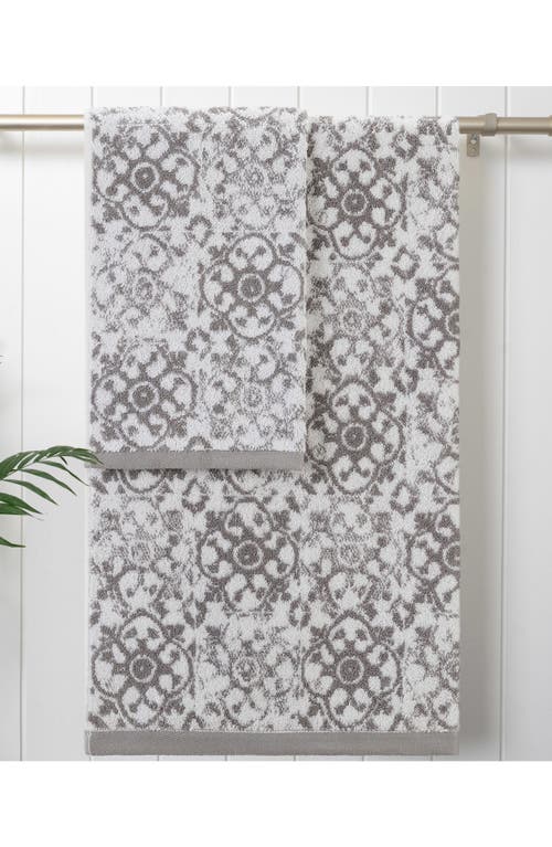 Jessica Simpson Aziza 4-piece Bath Essentials Set In Skyrocket Grey
