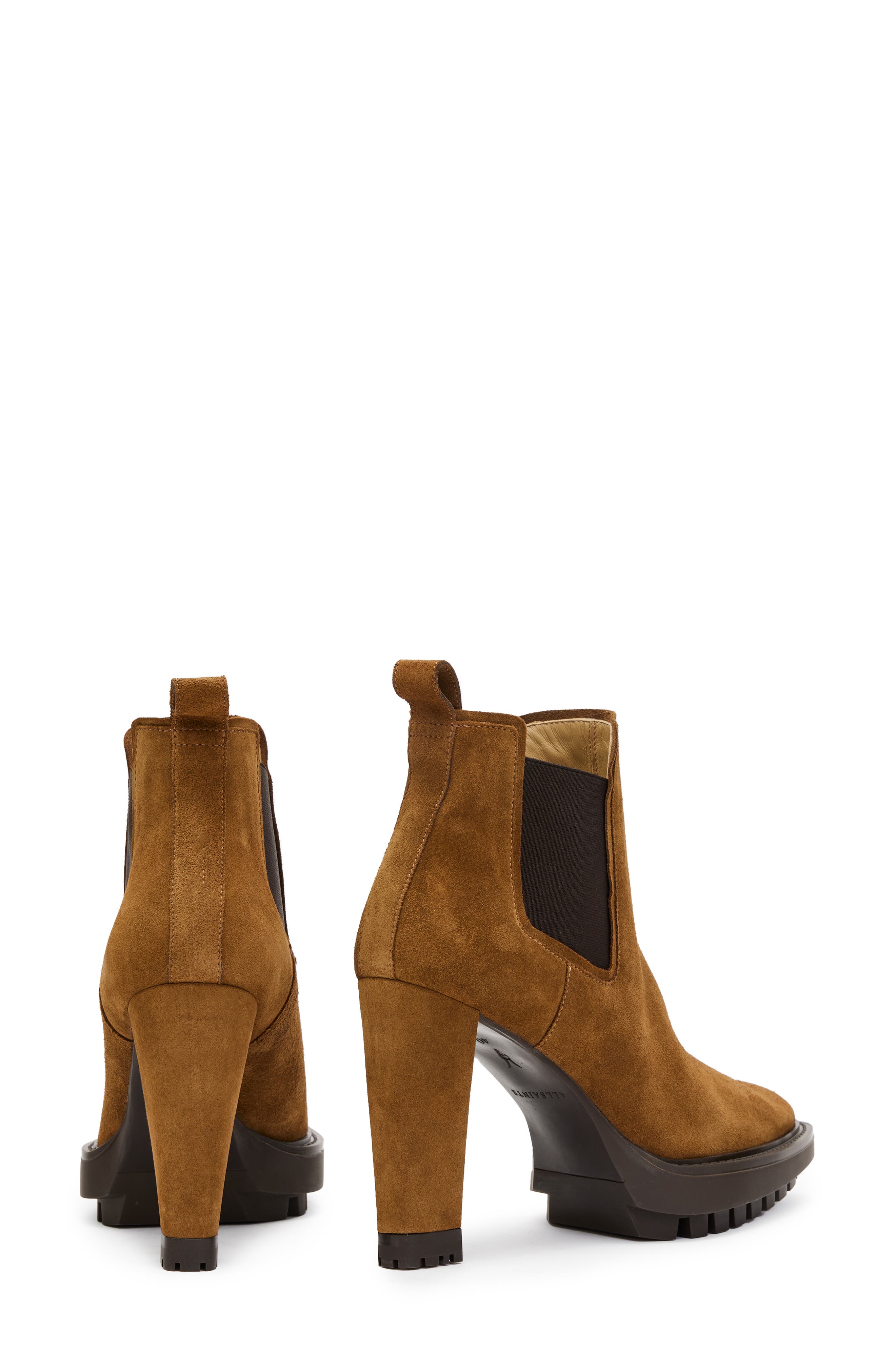 AllSaints Harper Lug Sole Bootie, Alternate, color, 