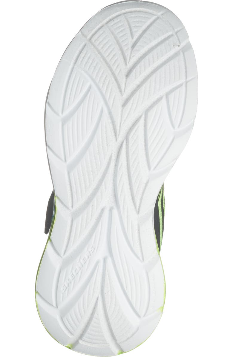SKECHERS Kids' S-Lights<sup>®</sup> Flex-Glow Ultra Sneaker, Alternate, color, Black/ Blue/ Lime