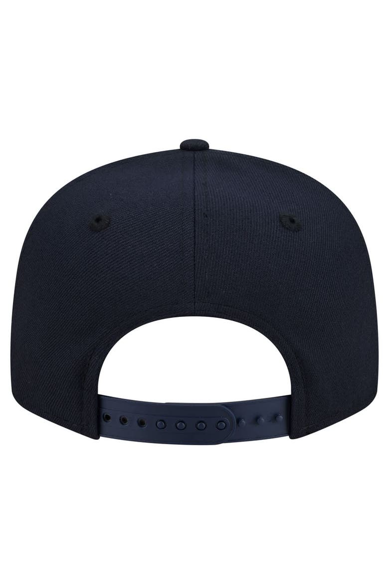 Men's New Era  Navy Chicago Bears Core Team Script 9FIFTY Snapback Hat, Alternate, color, Navy
