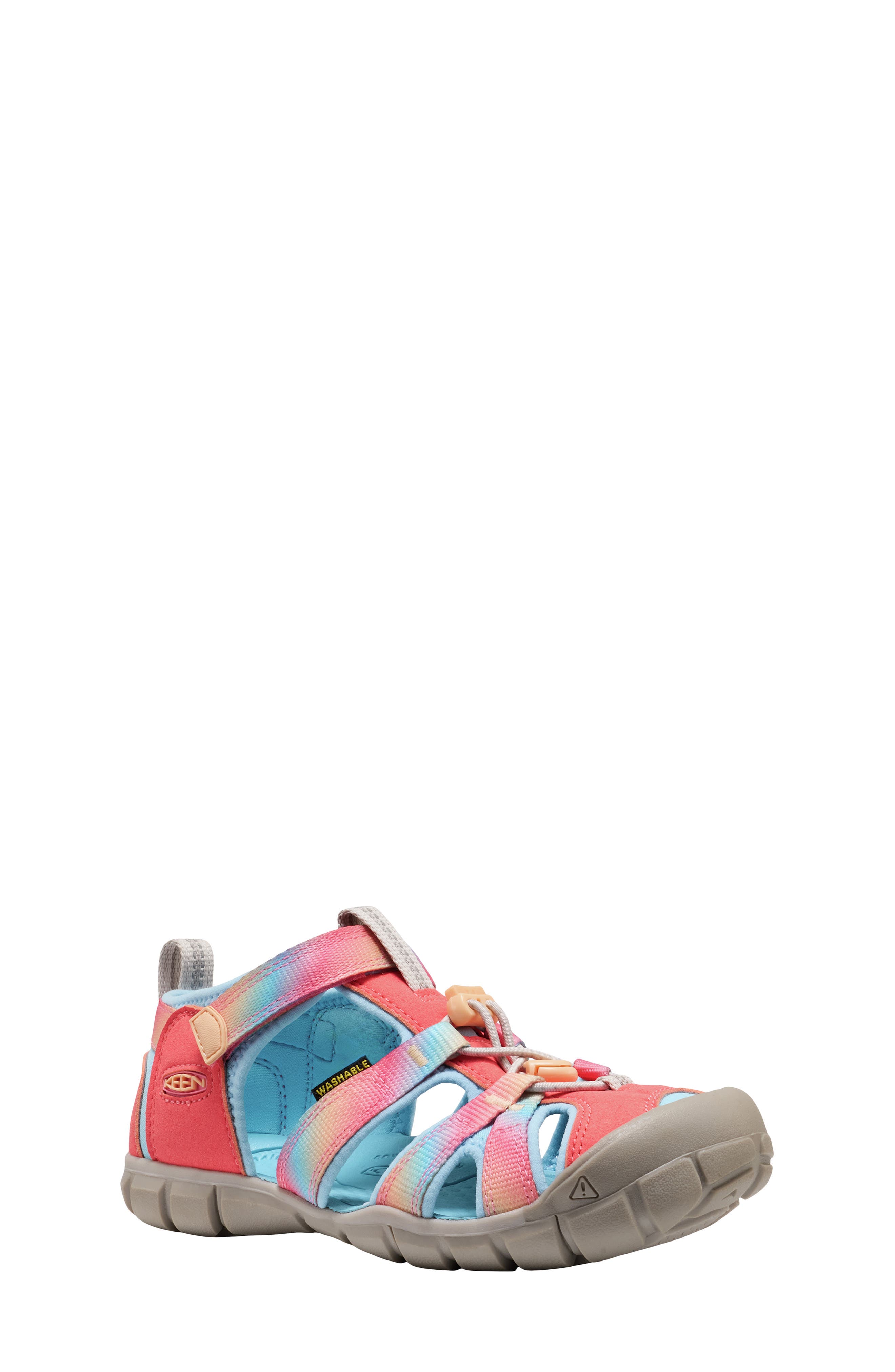 KEEN Kids' Seacamp II CNX Water Friendly Sandal, Main, color, Ombre Pink Lemonade