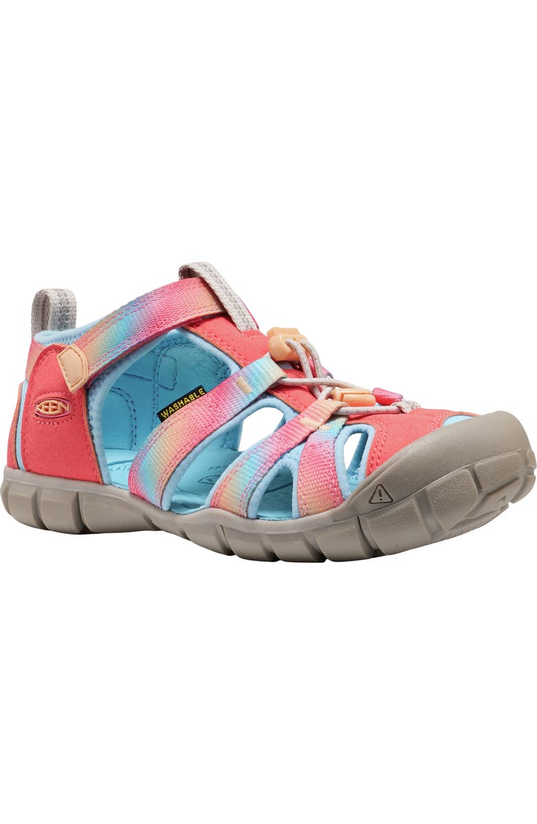 KEEN Kids' Seacamp II CNX Water Friendly Sandal, Main, color, Ombre Pink Lemonade
