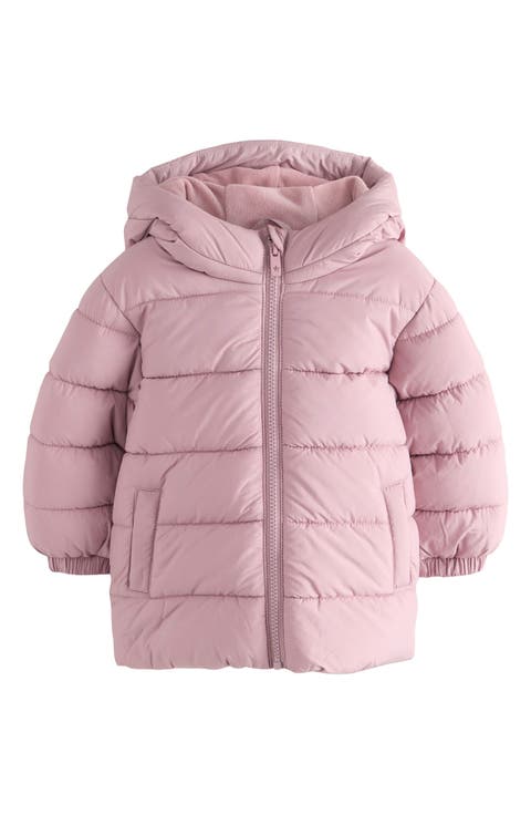 Kids' Channel Quilted Puffer Coat