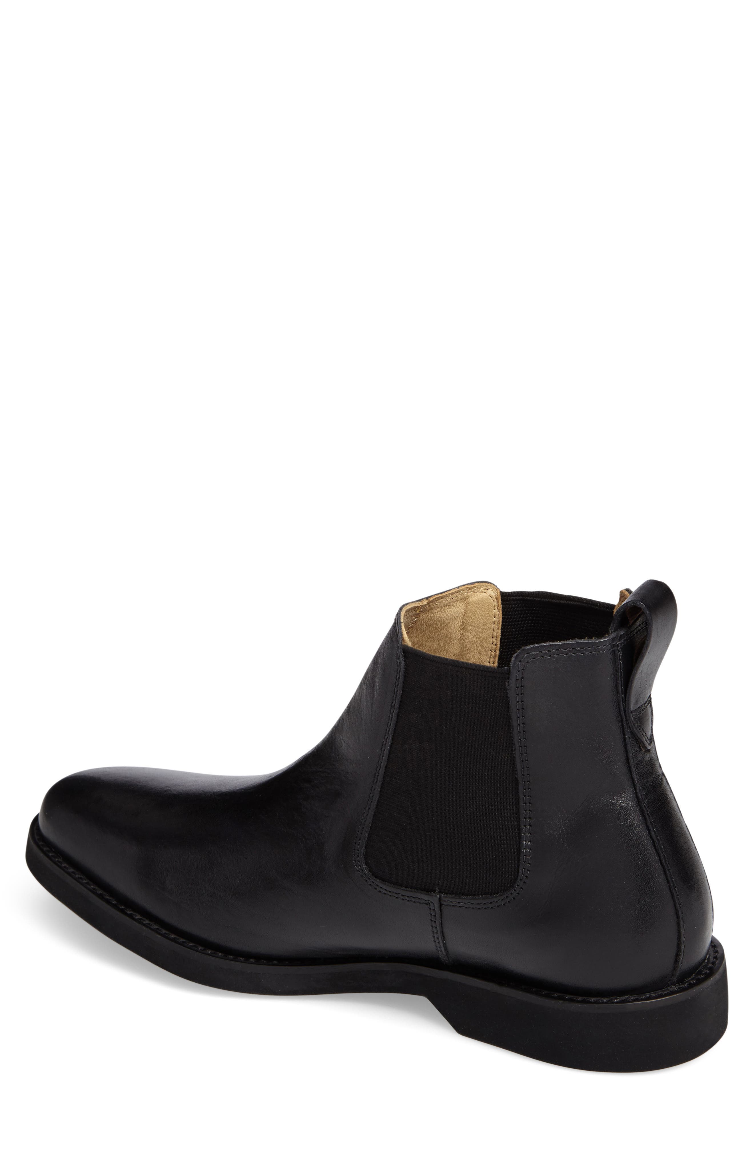 Anatomic & Co. Cardoso Chelsea Boot, Alternate, color, BLACK LEATHER