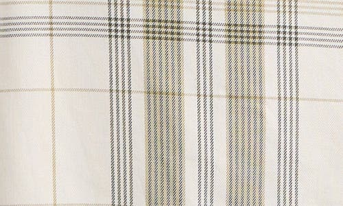 Vince Dunluce Plaid Button-up Shirt In Neutral
