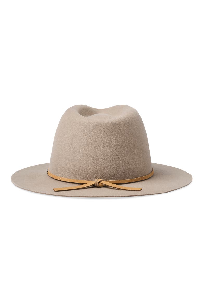 Wesley Wool Felt Fedora, Alternate, color, SAFARI
