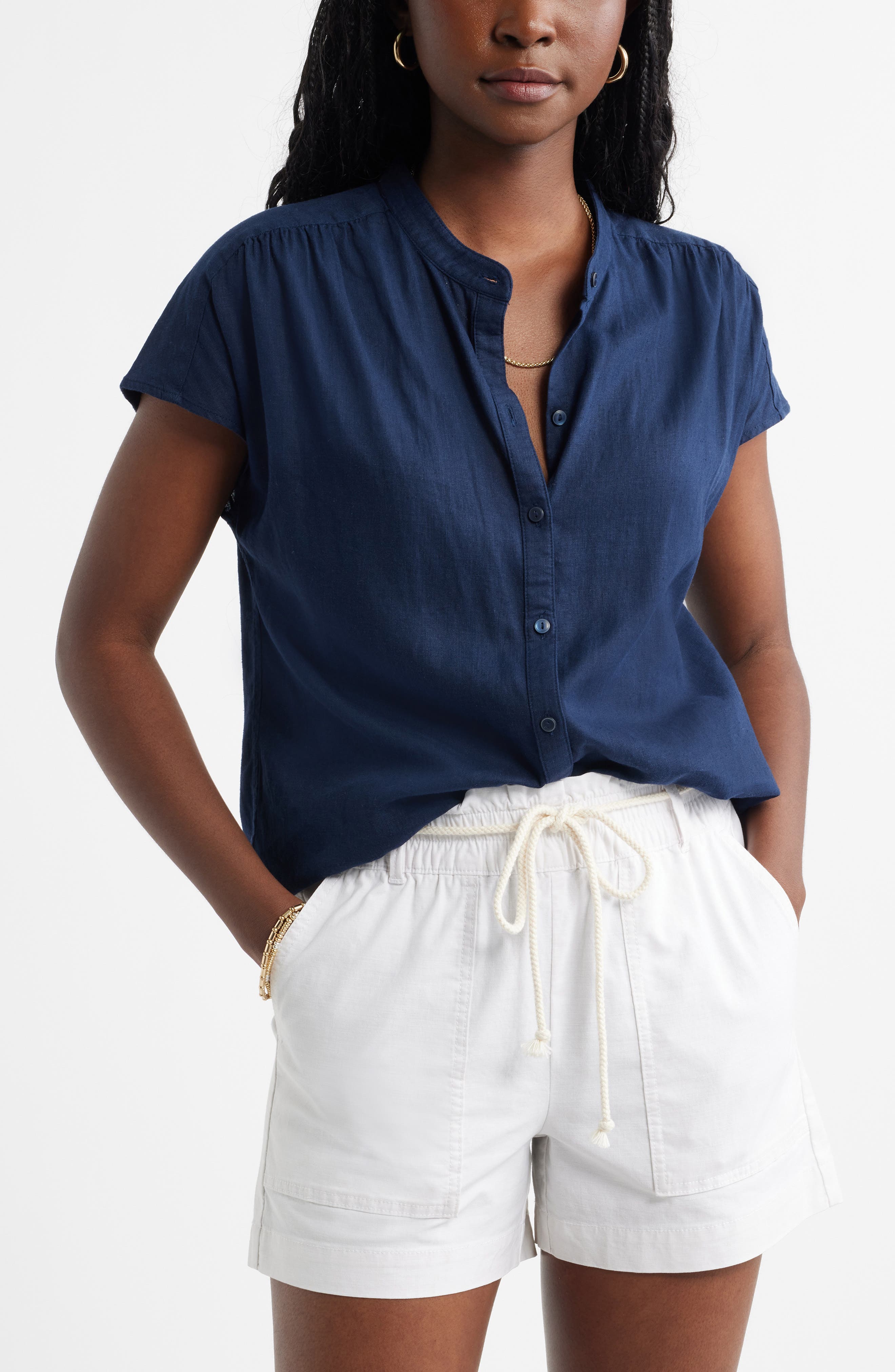 Linen Blend Shirt - image 3