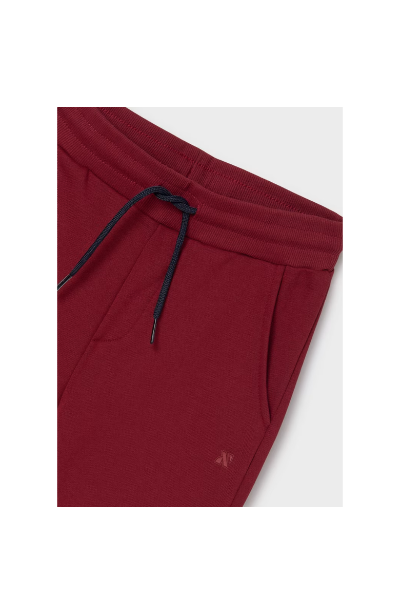 Mayoral Basic Tracksuit Bottoms, Alternate, color, Burgundy