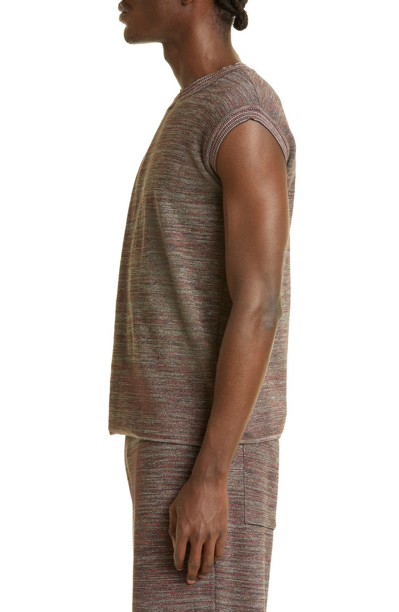 Bianca Saunders Ace Foldover Sleeveless Sweater, Alternate, color,