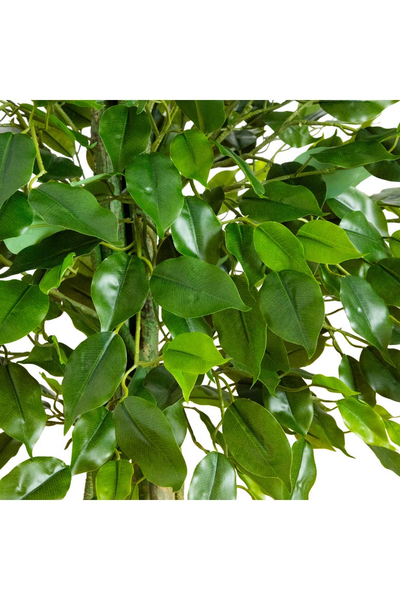 3.5-ft UV Resistant Artificial Ficus Tree, Alternate, color, Green