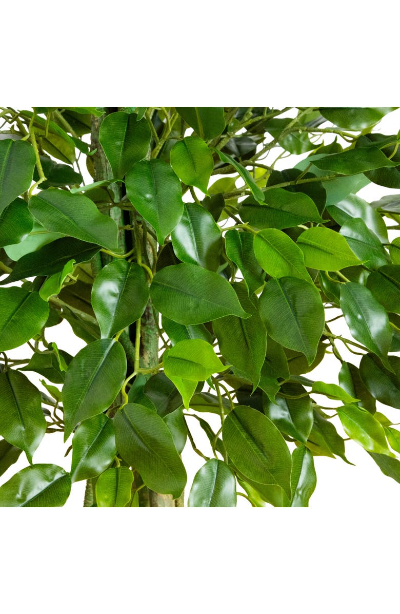 NEARLY NATURAL 3.5-ft UV Resistant Artificial Ficus Tree, Alternate, color, Green