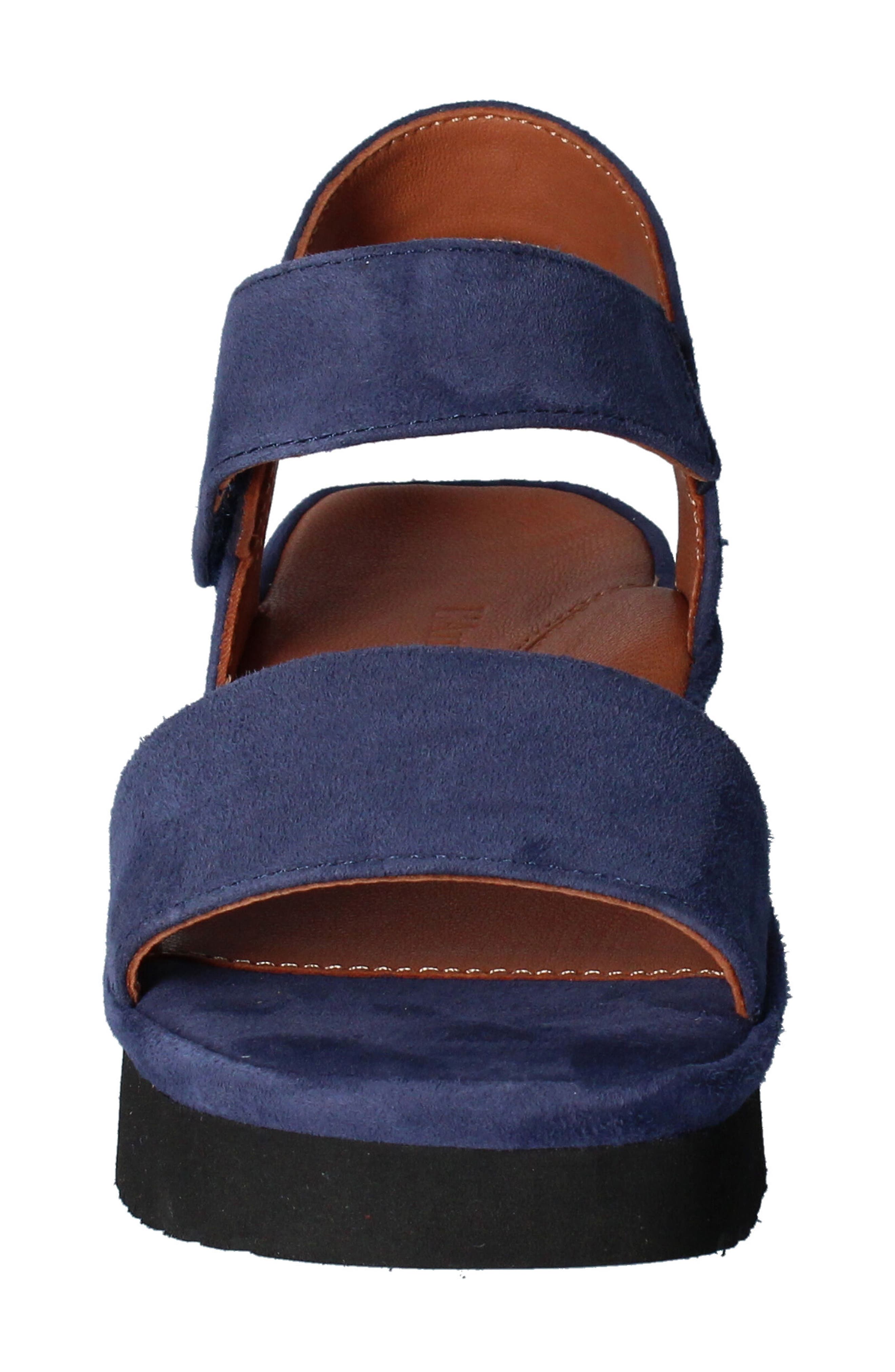 Abrilla Platform Sandal, Alternate, color, NAVY