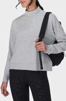 Sweaty Betty After Class Cotton Turtleneck Crop Sweatshirt