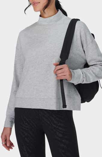Sweaty Betty After Class Cotton Turtleneck Crop Sweatshirt