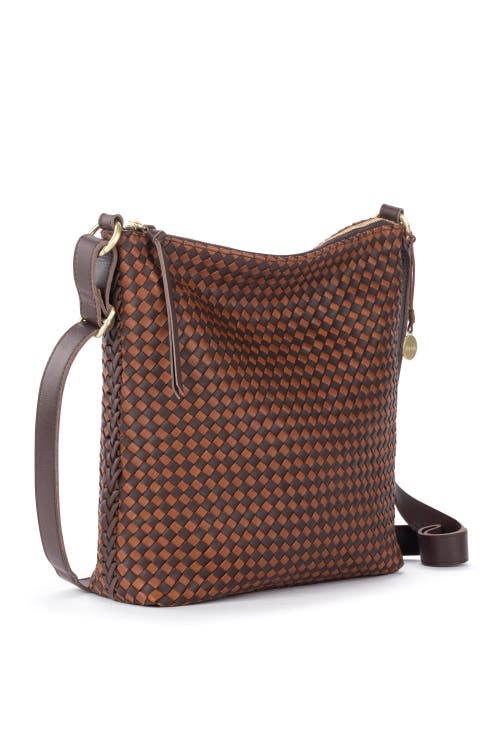 The Sak Lucia Crossbody Leather Bag In Brown