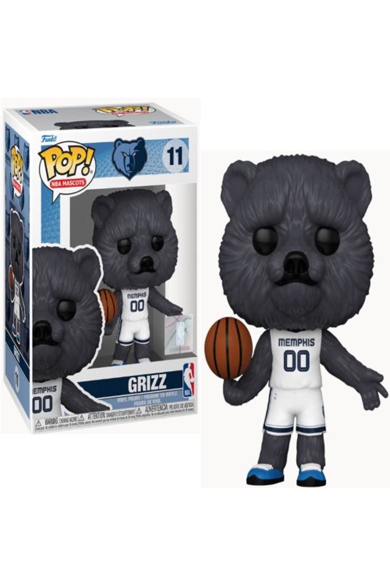 Grizz (Memphis Grizzlies) Funko Pop! NBA Mascots, Main, color, White