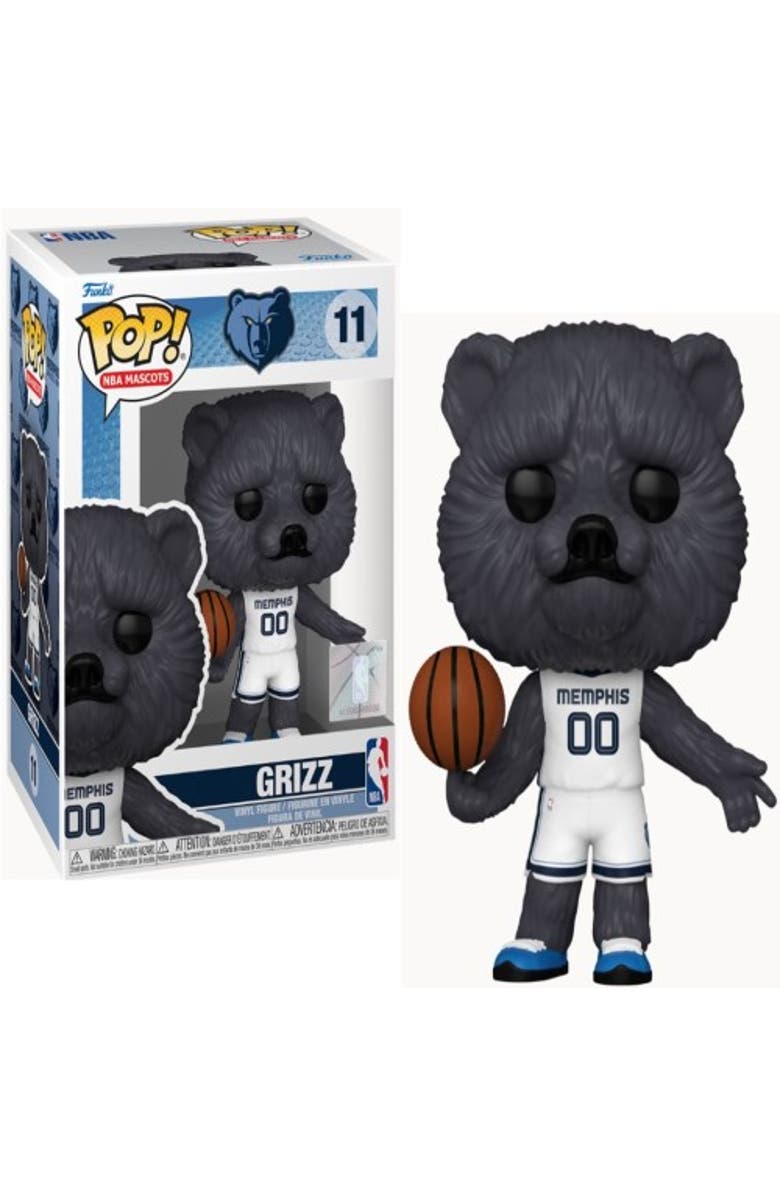 Funko Grizz (Memphis Grizzlies) Funko Pop! NBA Mascots, Main, color, White