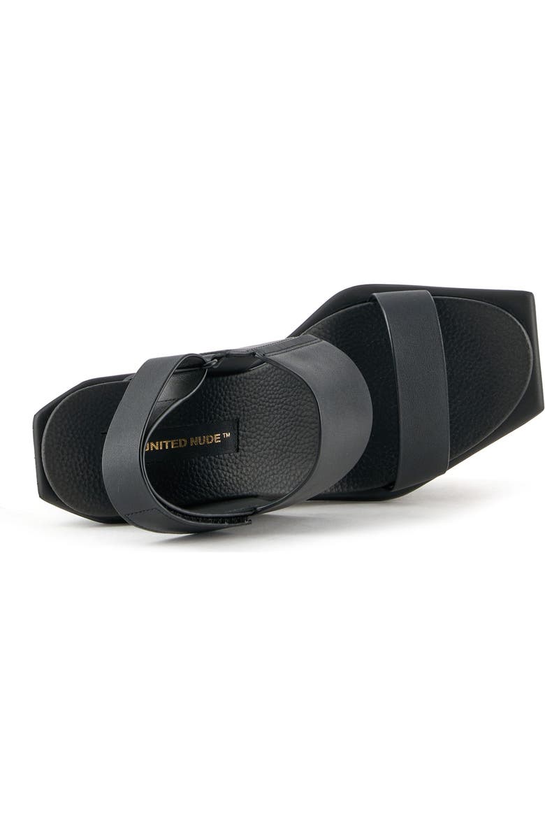 United Nude Boulder Sandal, Alternate, color, Black