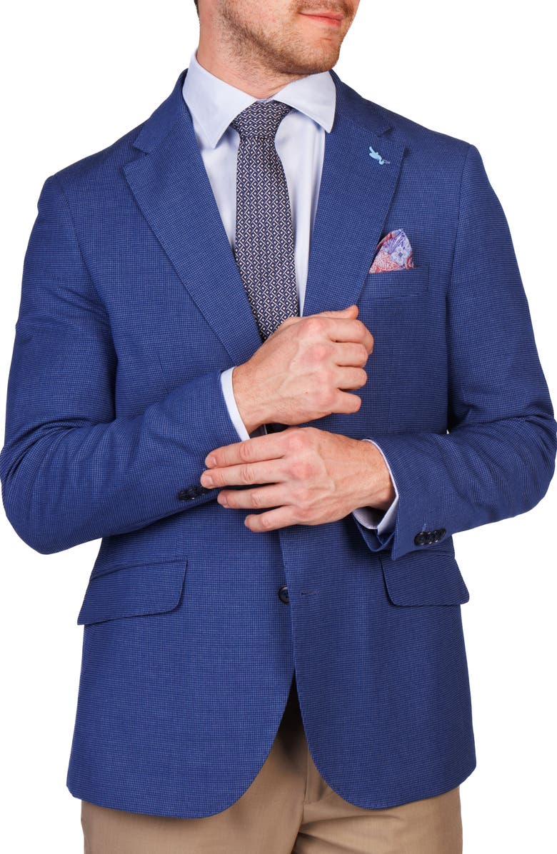 TailorByrd Birdseye Dobby Sport Coat, Alternate, color, Navy
