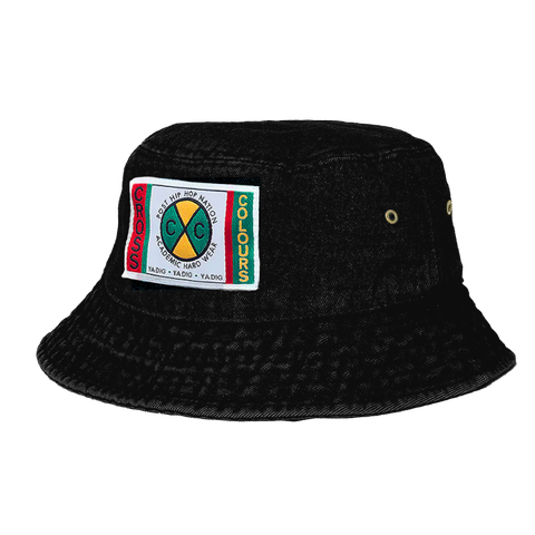 Label Denim Bucket Hat