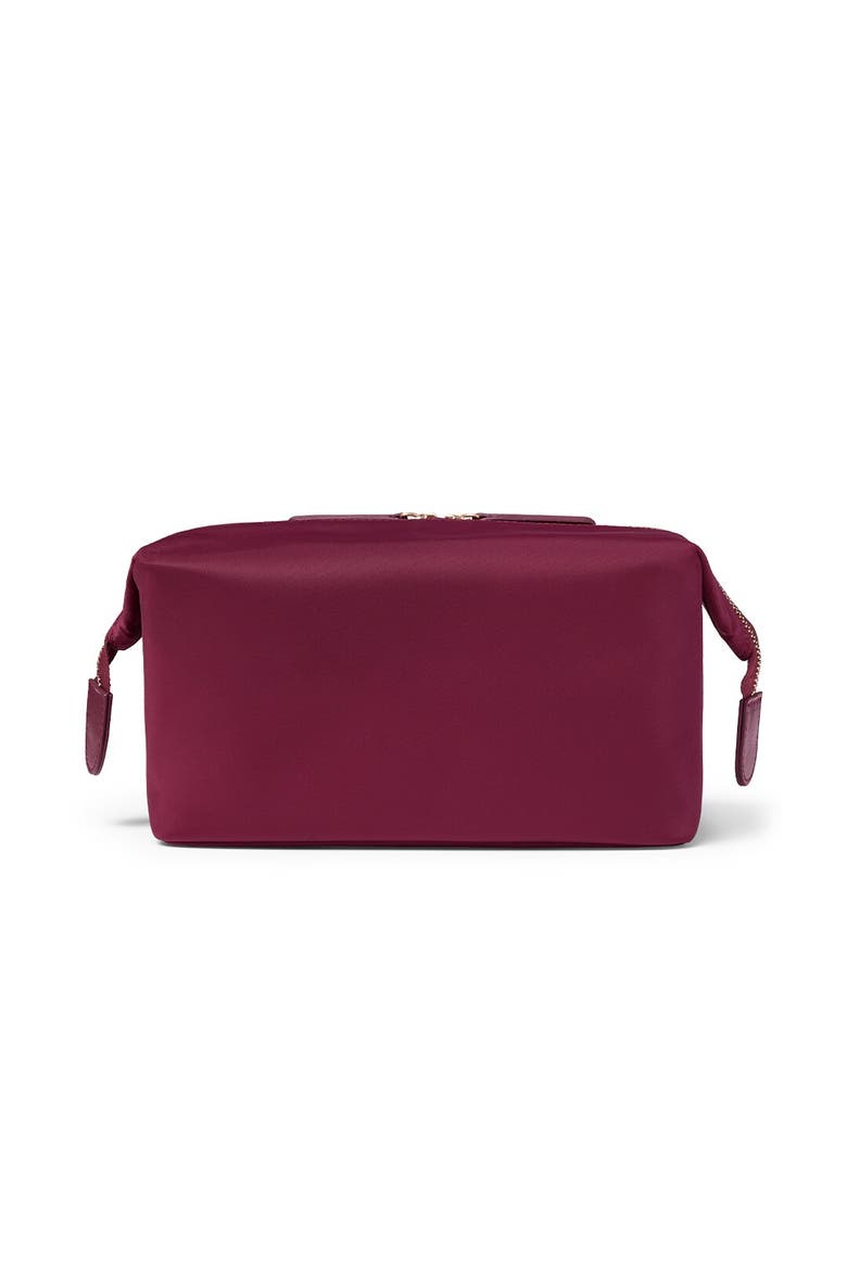 Open Toiletry Bag, Alternate, color, Grape