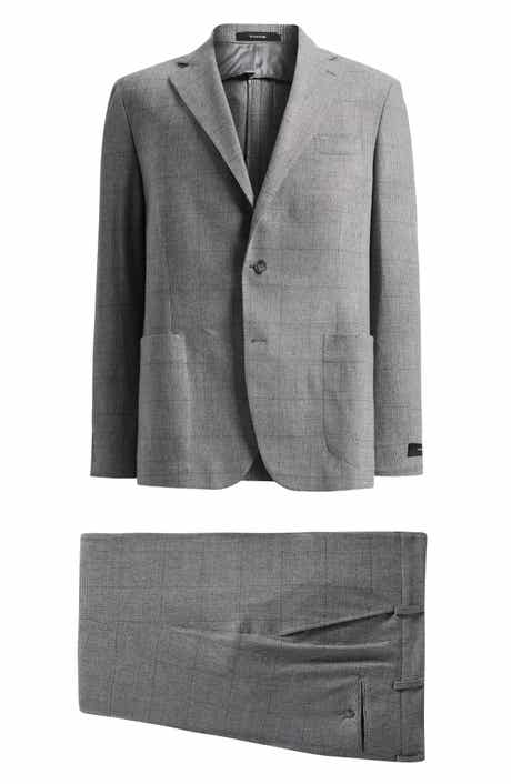 Vince Icon Relaxed Fit Stretch Wool & Cashmere Suit