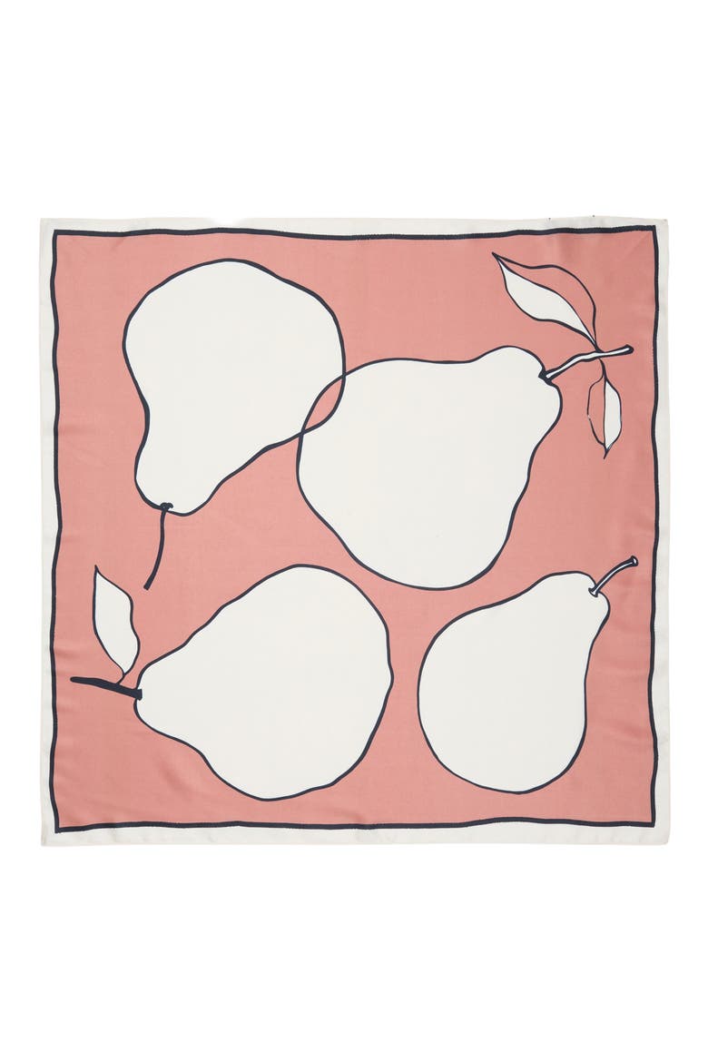 Pear Bandana, Alternate, color, BROWN