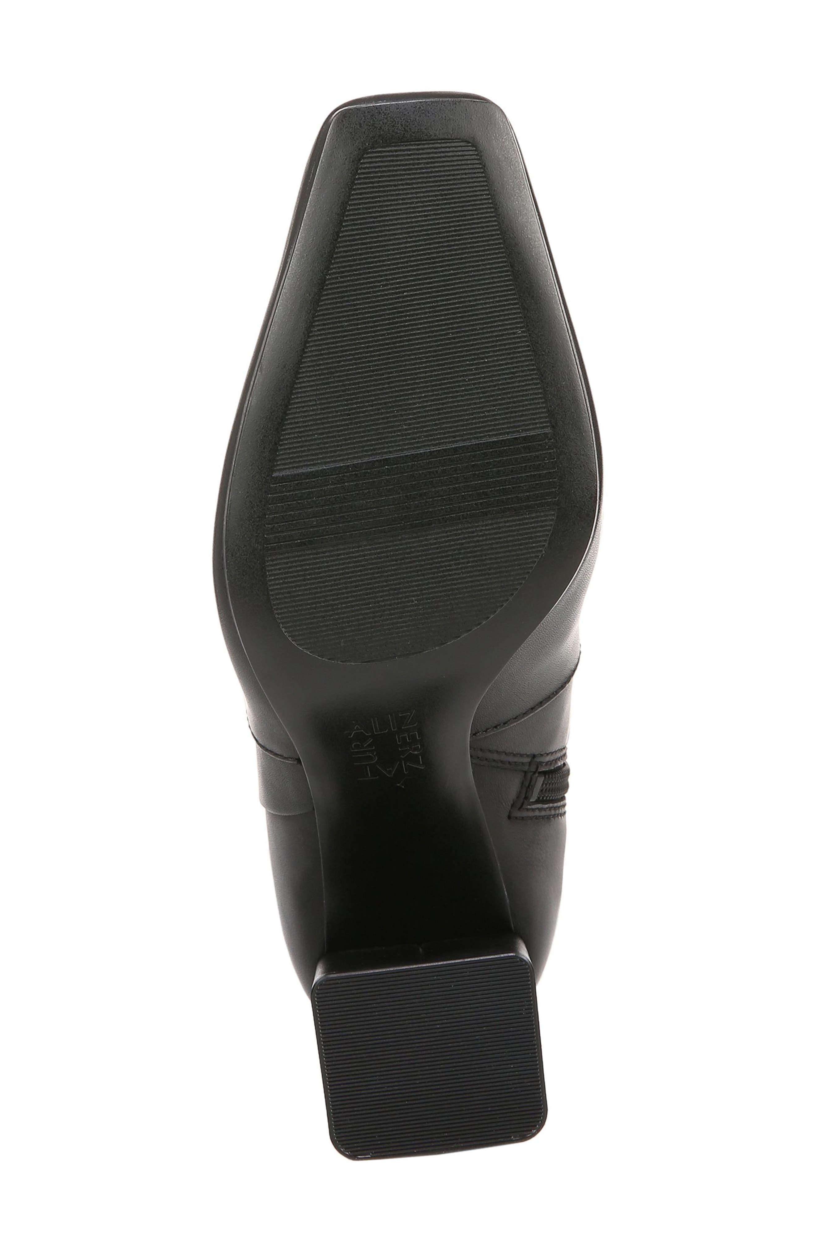 Naturalizer Lyric Over the Knee Boot, Alternate, color, Black Leather