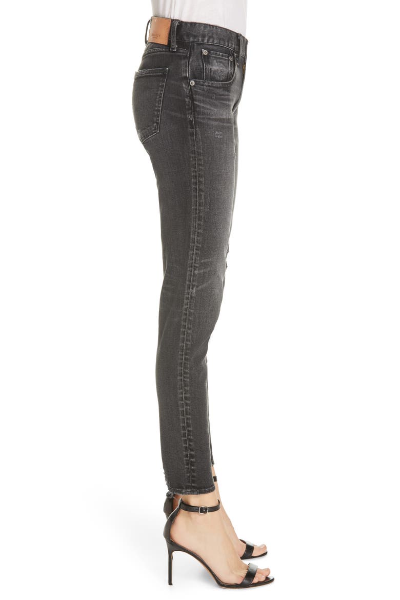 Velma Skinny Jeans, Alternate, color, BLACK