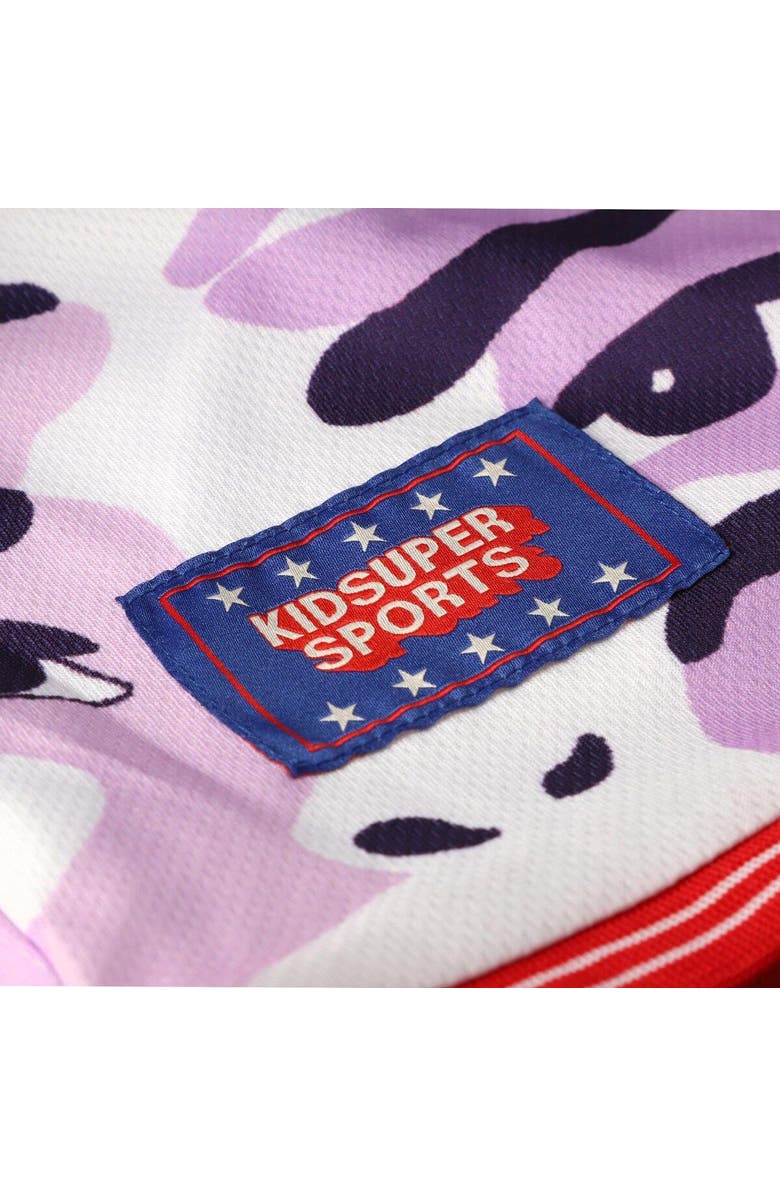 NBA X KIDSUPER Unisex NBA & KidSuper Studios by Fanatics White Toronto Raptors Hometown Shorts, Alternate, color, White