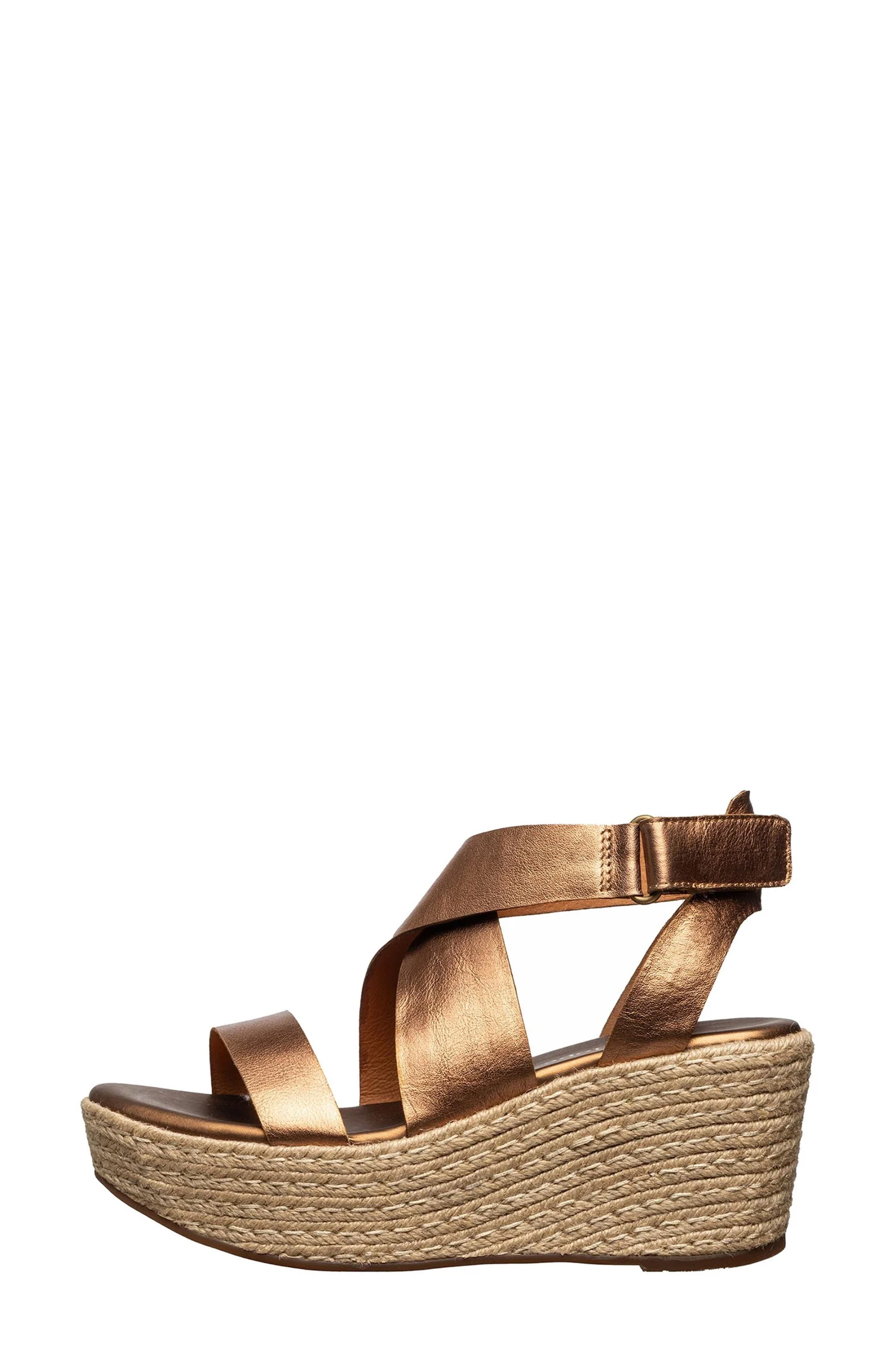 ANTELOPE Hadley Espadrille Wedge Sandal, Alternate, color, 