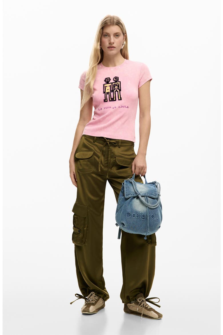 Graphic T-Shirt, Alternate, color, FUCHSIA