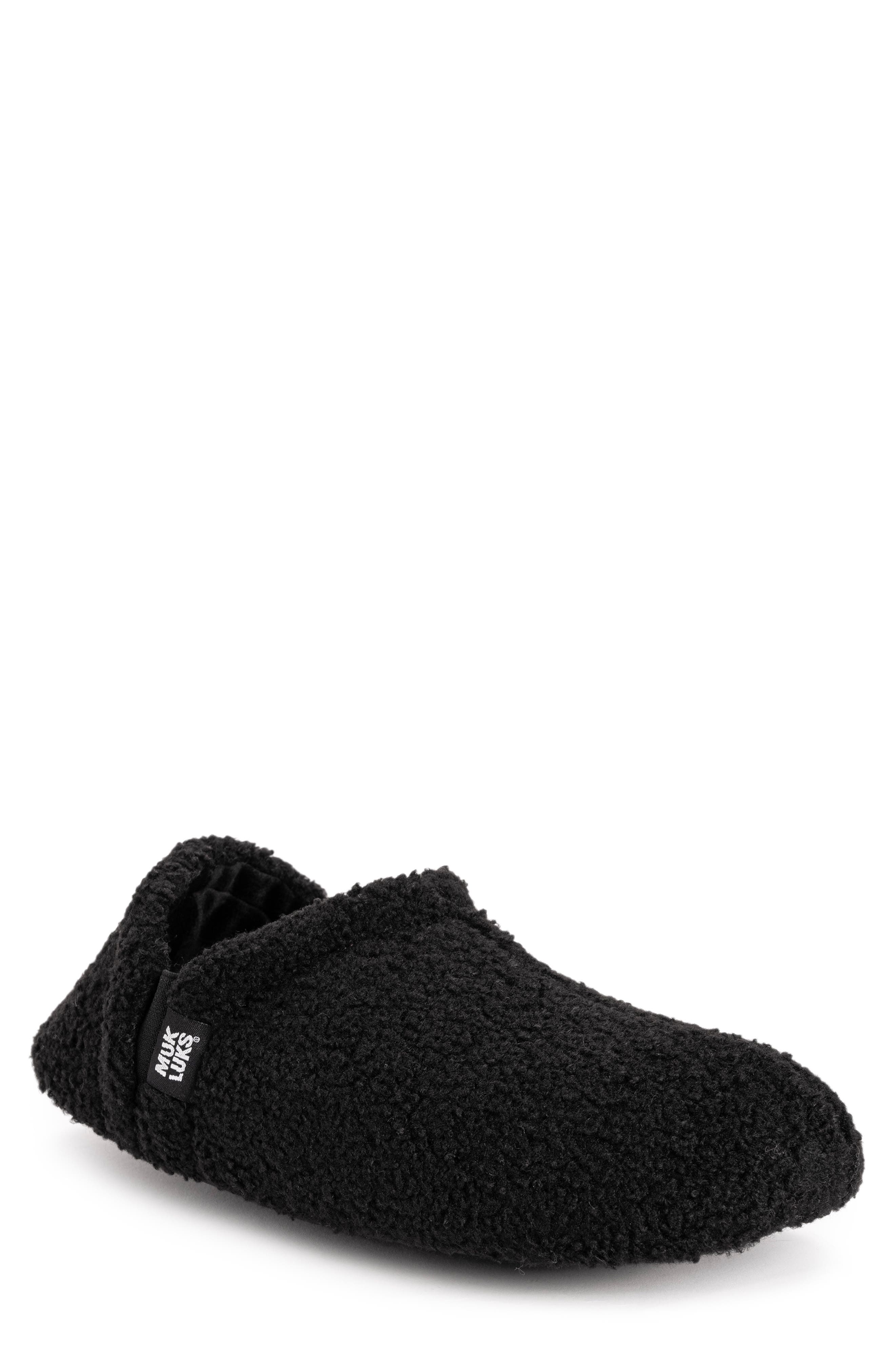 MUK LUKS Berber Faux Fur Slipper, Main, color, 