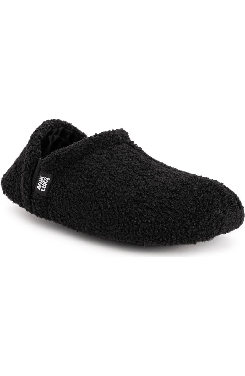 MUK LUKS Berber Faux Fur Slipper, Main, color,