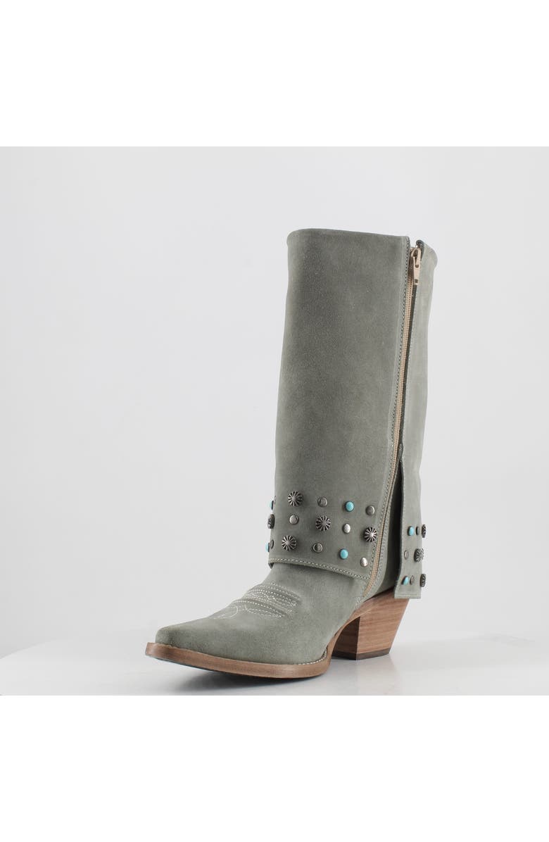 Buck & Brana Arianna Leather Boots, Alternate, color, Frozen