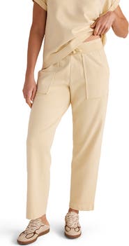 Haven Well Within Garment-Dyed Organic Cotton Terry Pants